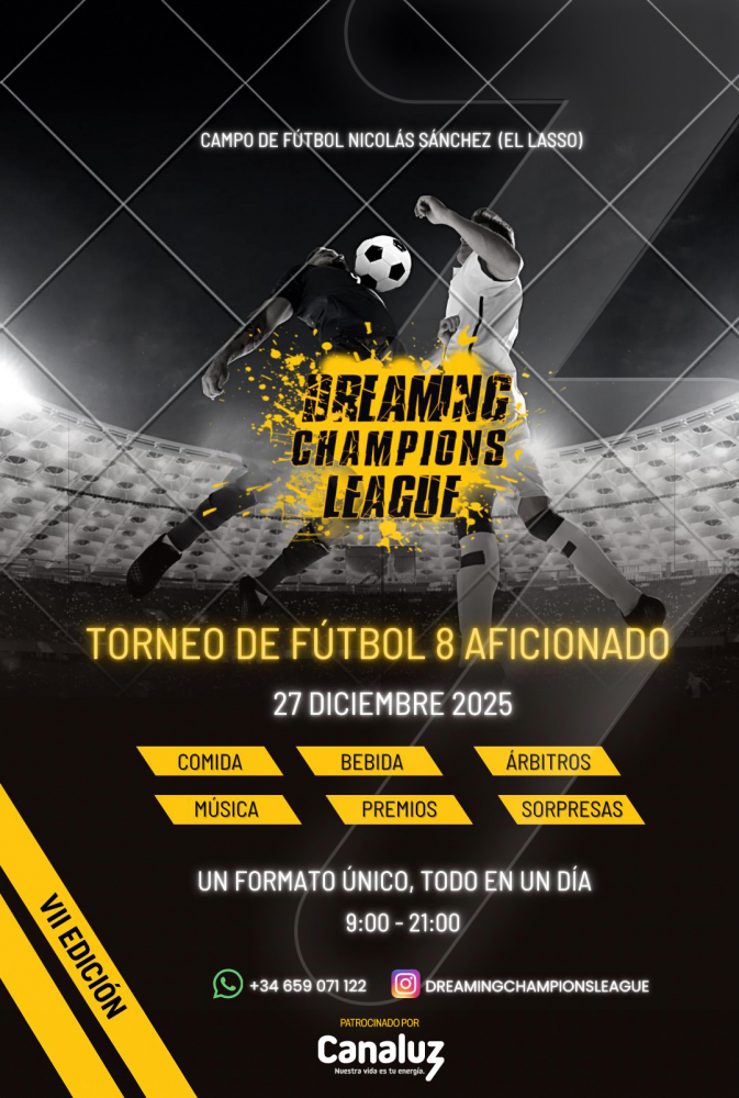 Canaluz, patrocinador oficial de la VII Dreaming Champions League